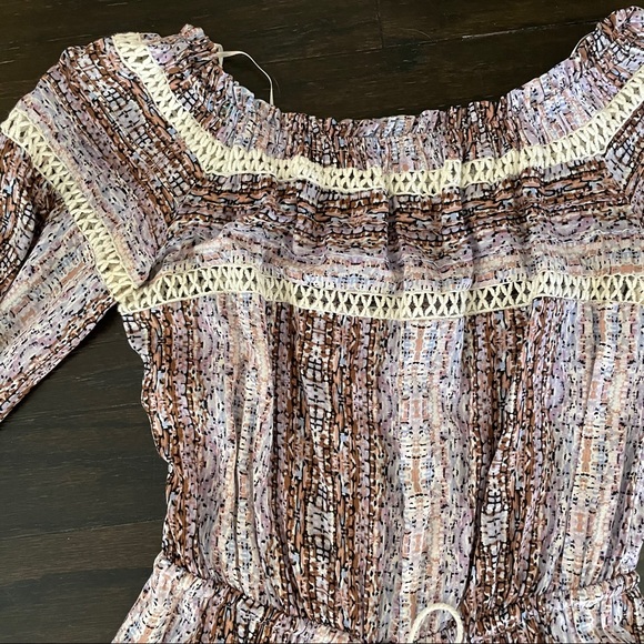 LF off the shoulder romper - Picture 3 of 6